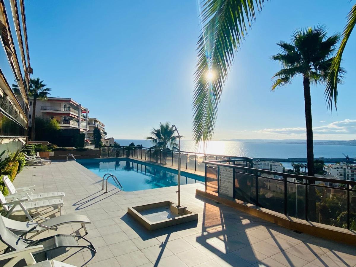 Leilighet Superbe 2 Pieces Terrasse / Piscine / Vue / Parking Nice